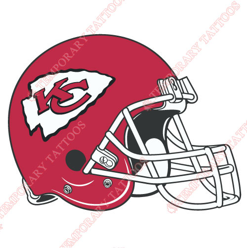 Kansas City Chiefs Customize Temporary Tattoos Stickers NO.571